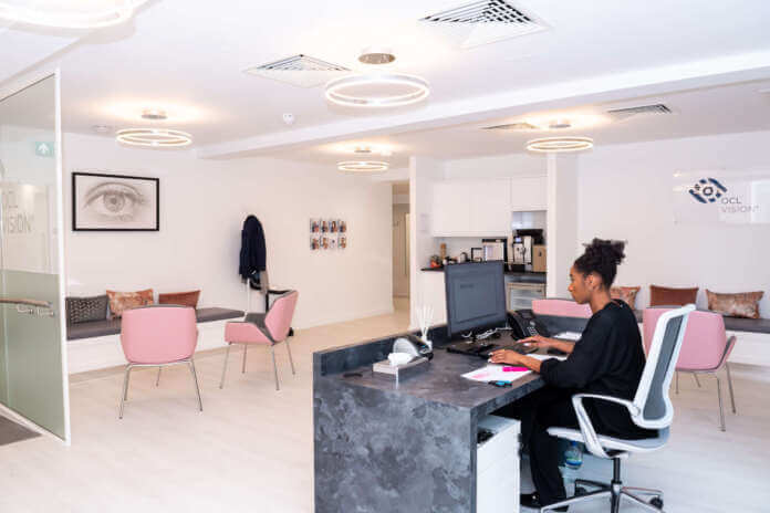 OCL Vision Kensington inside for Cataract and lens surgery